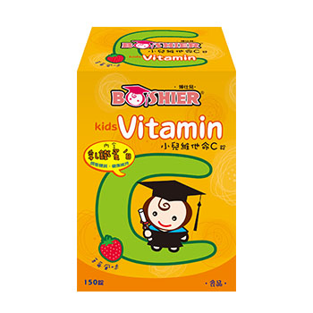 小兒維他命C+乳鐵蛋白咀嚼錠
